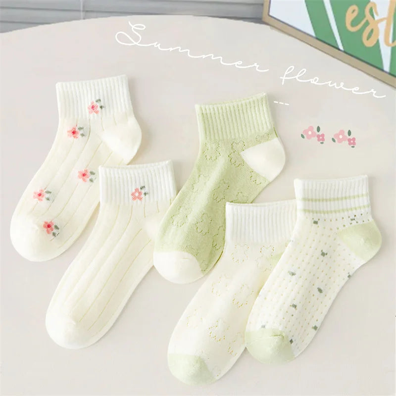 Kids Summer Cotton Ankle Socks