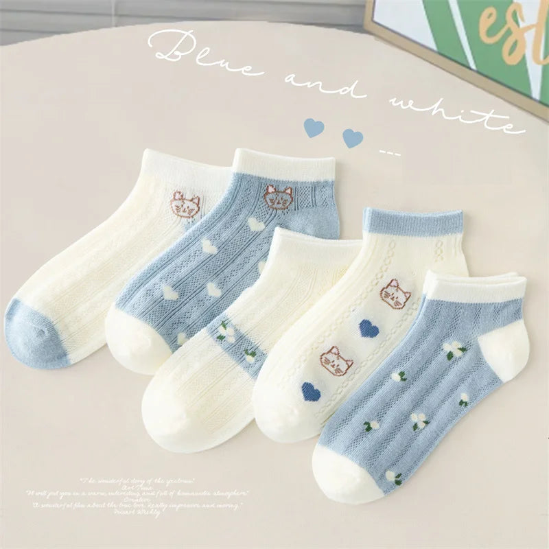 Kids Summer Cotton Ankle Socks