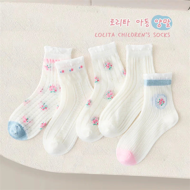 Kids Summer Cotton Ankle Socks