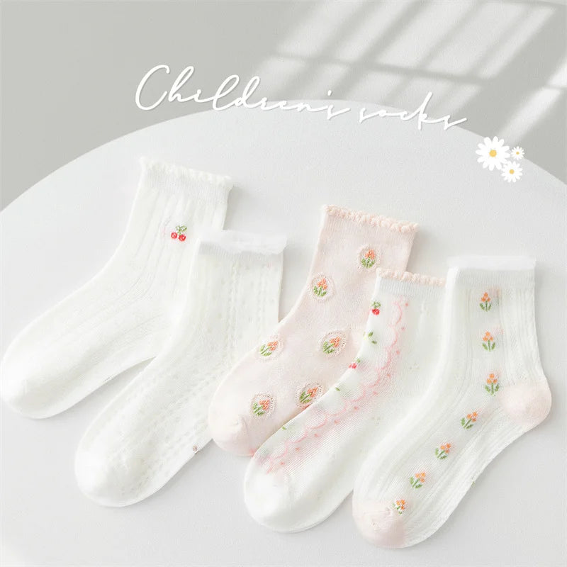 Kids Summer Cotton Ankle Socks