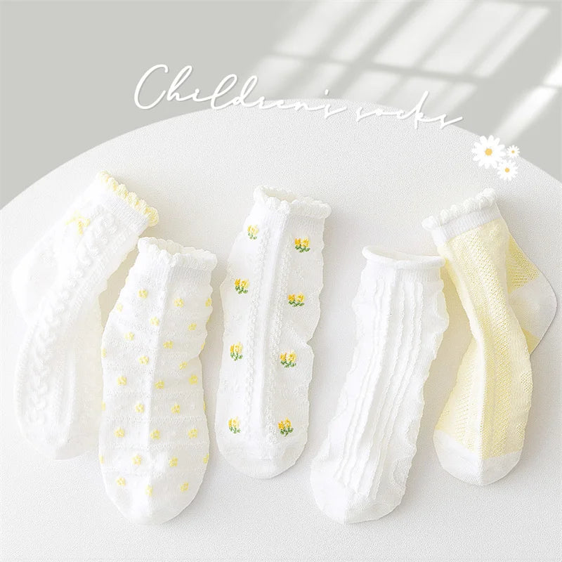 Kids Summer Cotton Ankle Socks