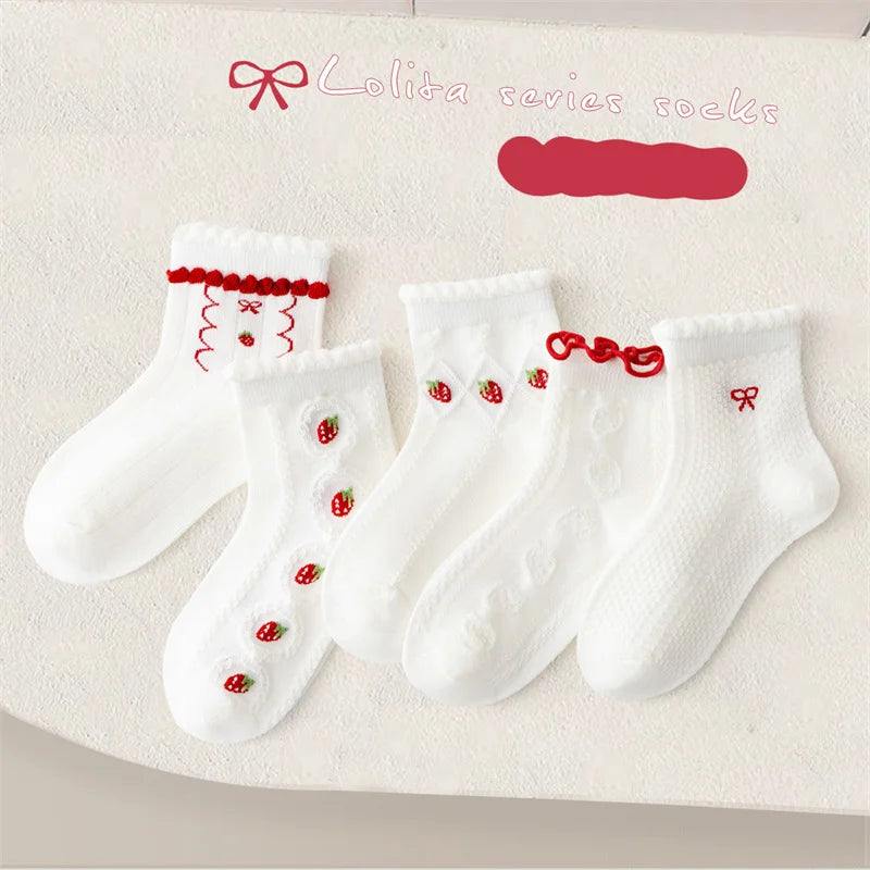 Kids Summer Cotton Ankle Socks