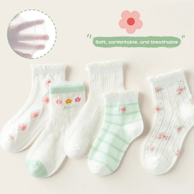 Kids Summer Cotton Ankle Socks