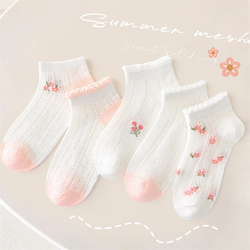 Kids Summer Cotton Ankle Socks